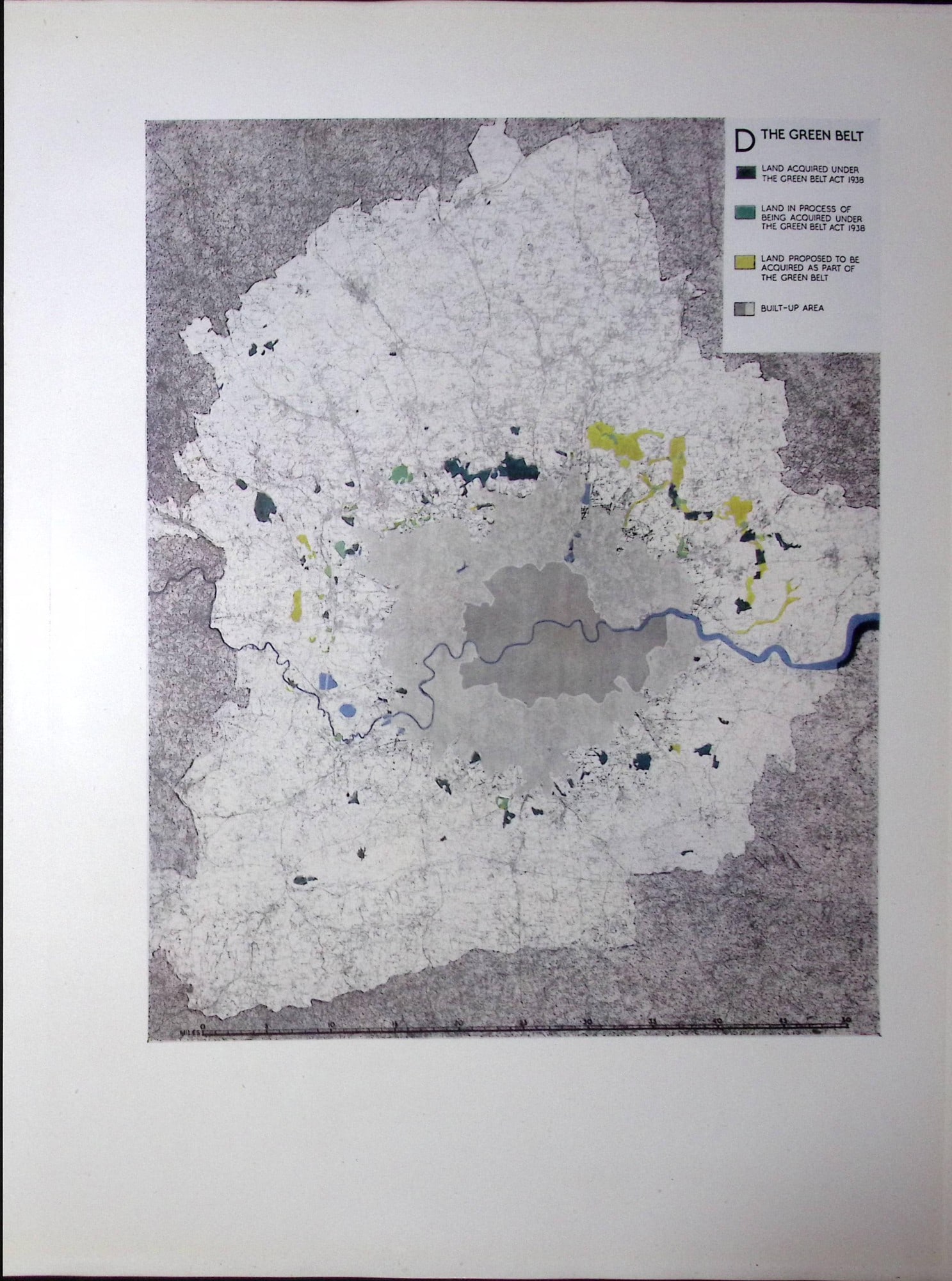 London WW2 1944 Social Groupings Centre & The Green Belt-19. - 2