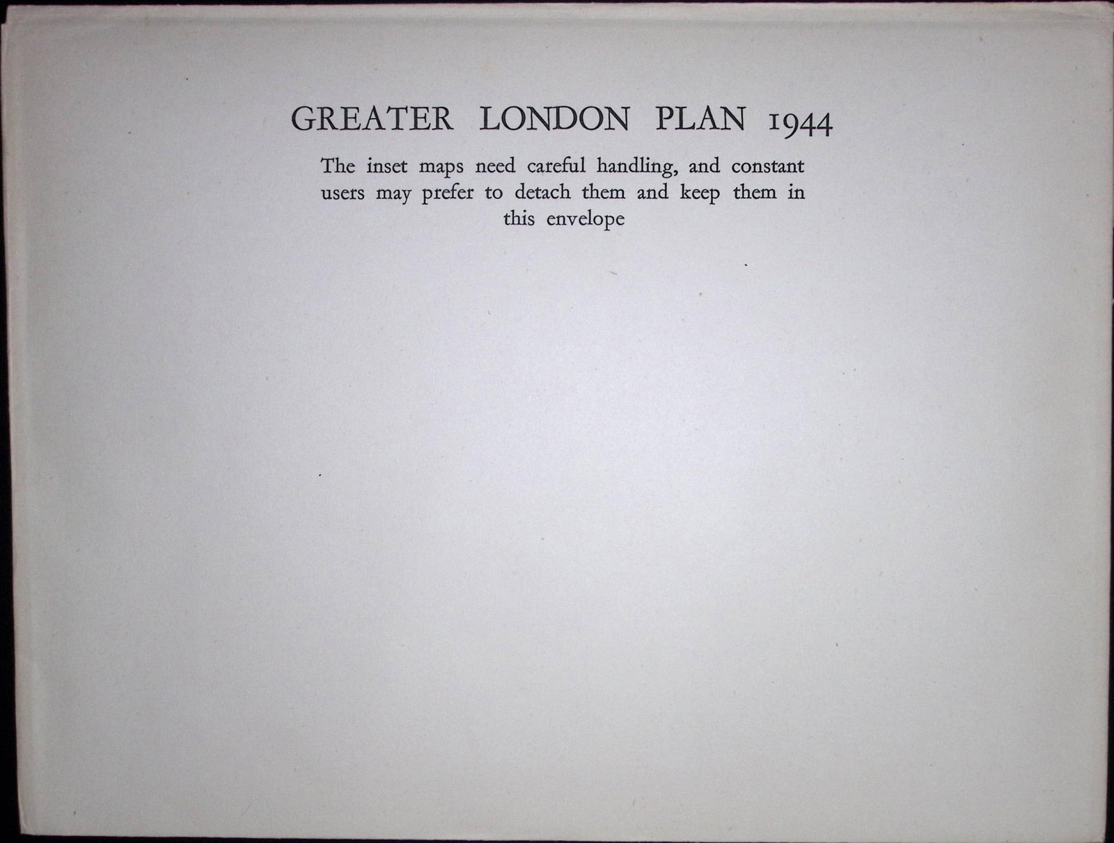 WW2- 82 Years-Old Greater London Master Map Plan Measuring a Massive 38 x 40 (Inches) - 3