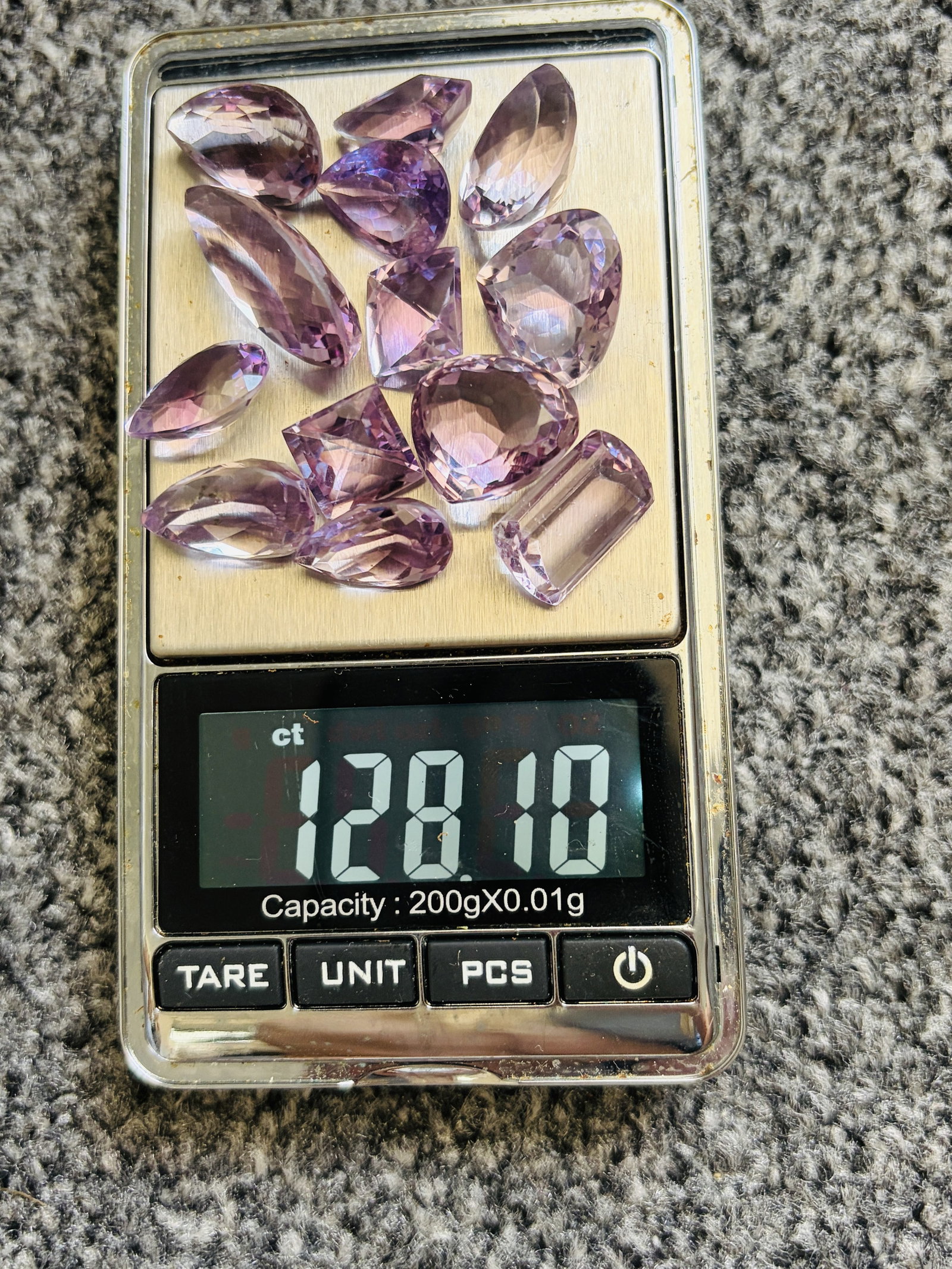 128.10ct Natural Pink Amethyst - 8