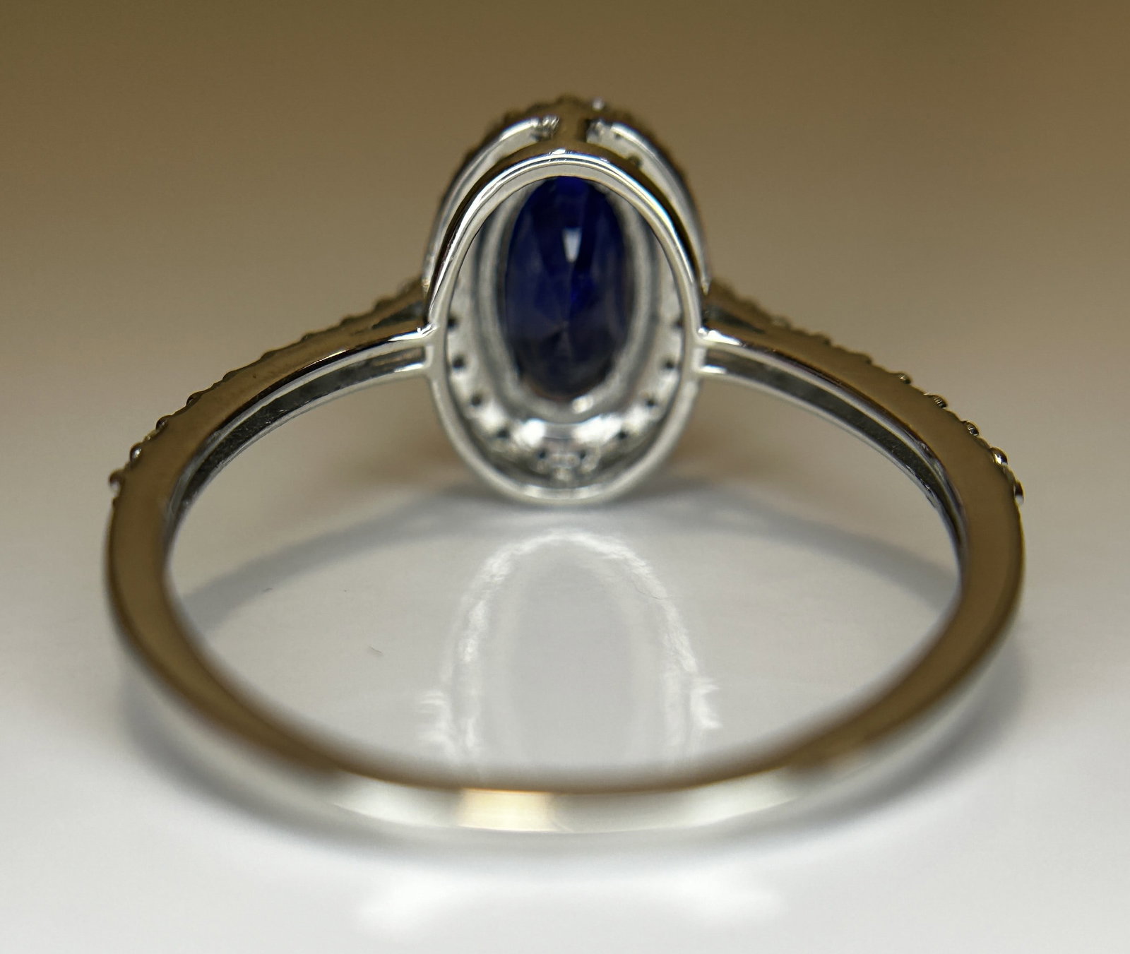 Beautiful 2.24 CT Unheated Burma Blue Sapphire Diamonds & 950 Platinum - 8