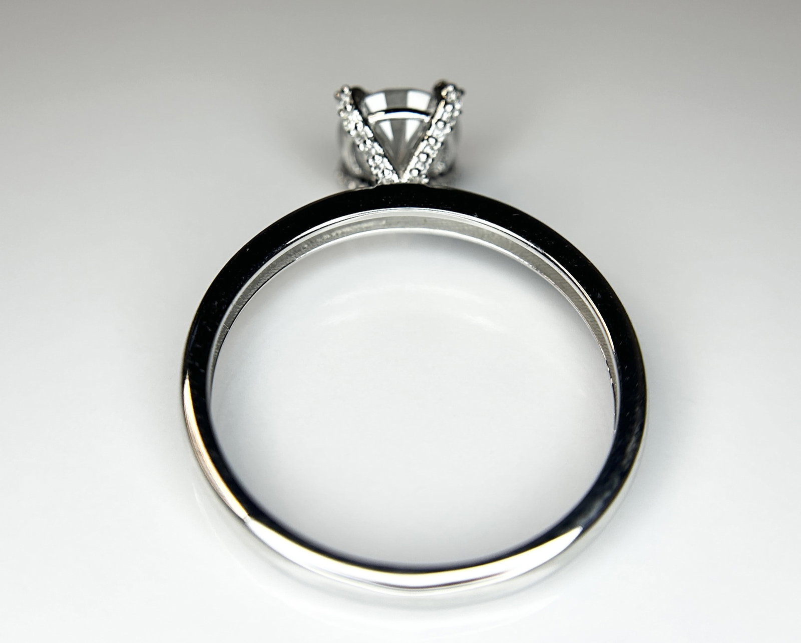 Beautiful 1.19ct Untreated Natural Solitaire Diamond & 18k Gold - 6