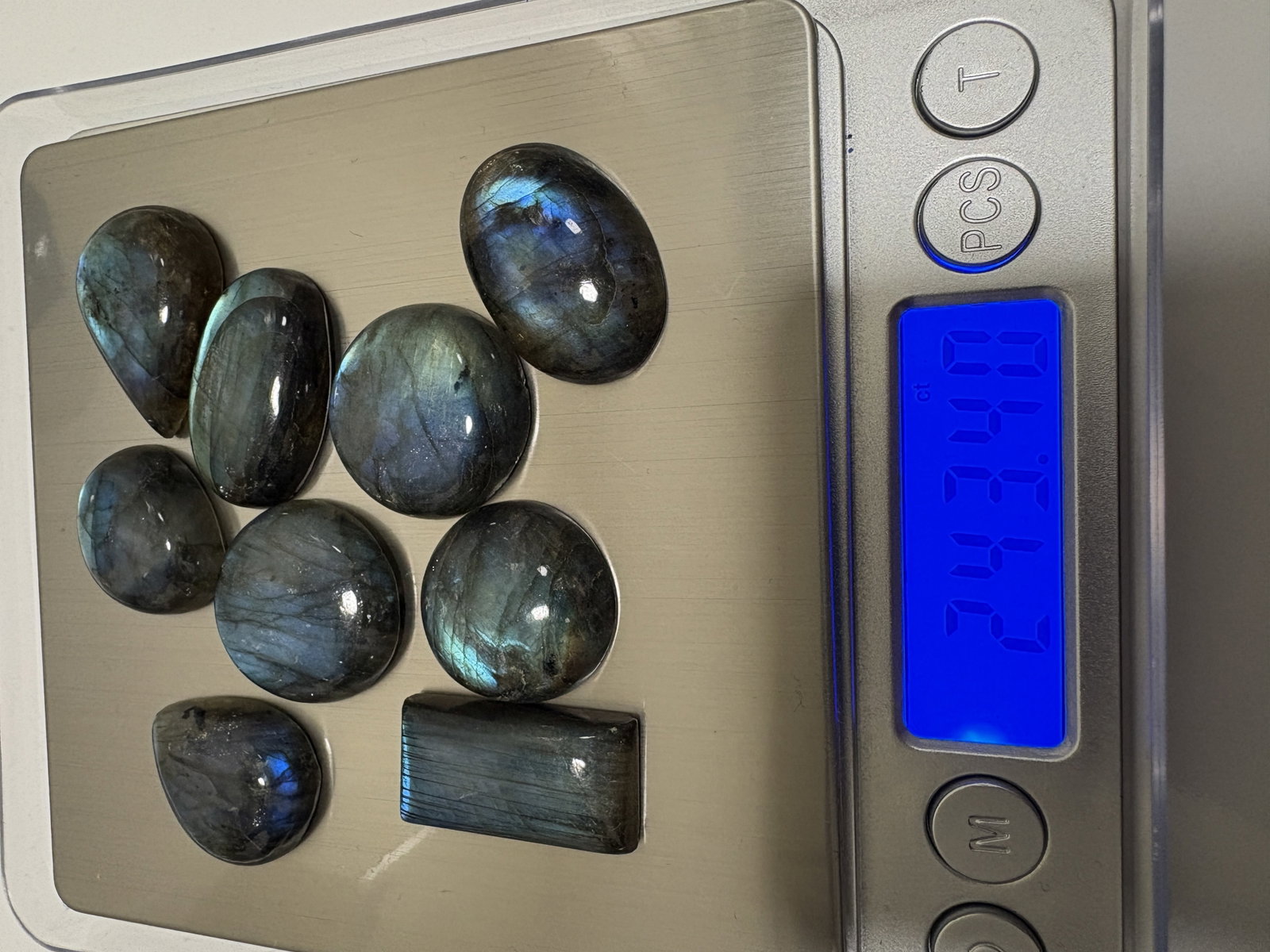 243.40ct Labradorite Lot Loose - 12