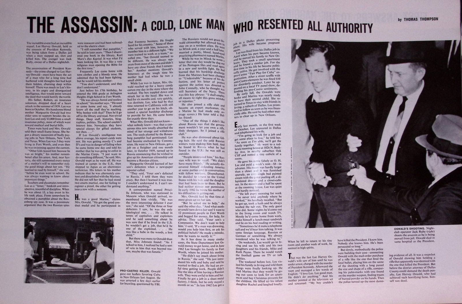 John F Kennedy Assassination 76 Page Life Magazine Memorial 1969 Edition. - 8