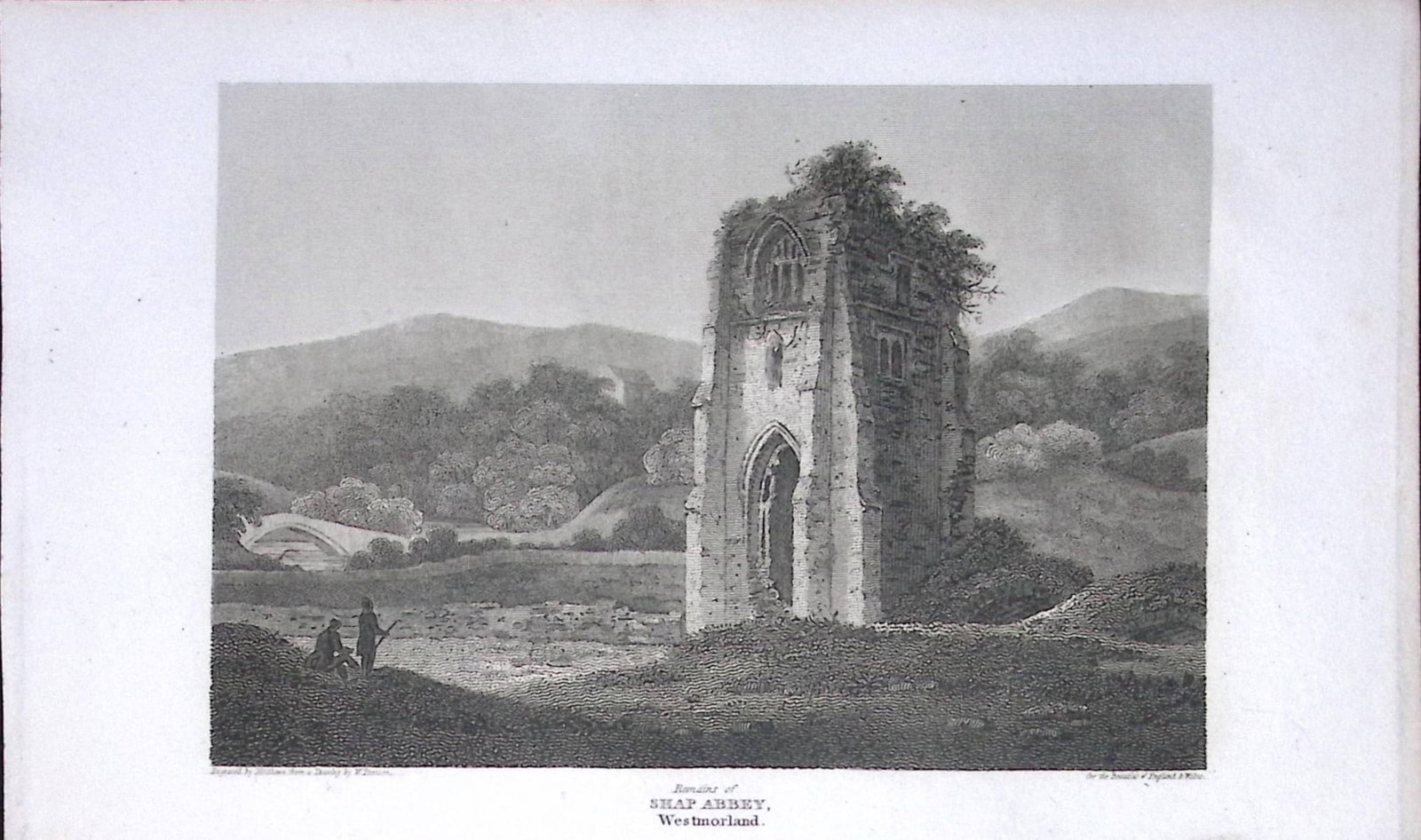 Shaf Abbey Ruins Cumbria Antique 211 Years-Old Georgian Steel-Engraving-214: Title: Shaf Abbey Ruins Cumbria Antique 211 Years-Old Georgian Steel-Engraving-214 Description: This Cumbria Georgian Antique Print Was Removed from a First Edition of. The Beauties of England and