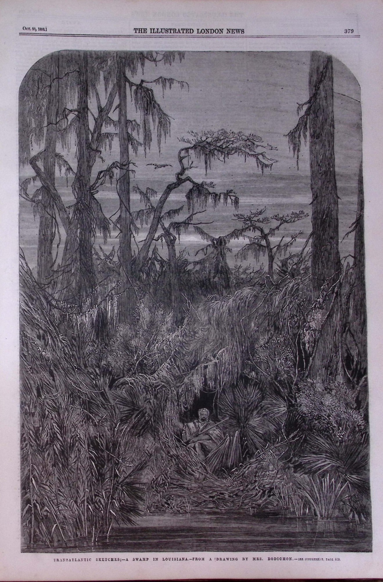 The Illustrated London News Antique Bound Edition July-Dec 1858 Over 600 Pages. - 20