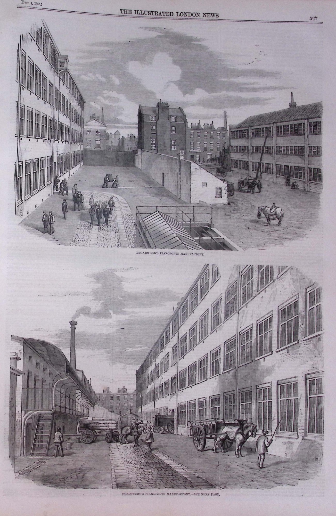 The Illustrated London News Antique Bound Edition July-Dec 1858 Over 600 Pages. - 5