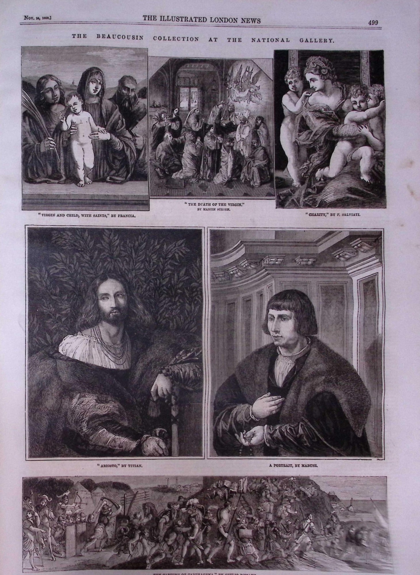 The Illustrated London News Antique Bound Edition July-Dec 1860 Over 600 Pages. - 19