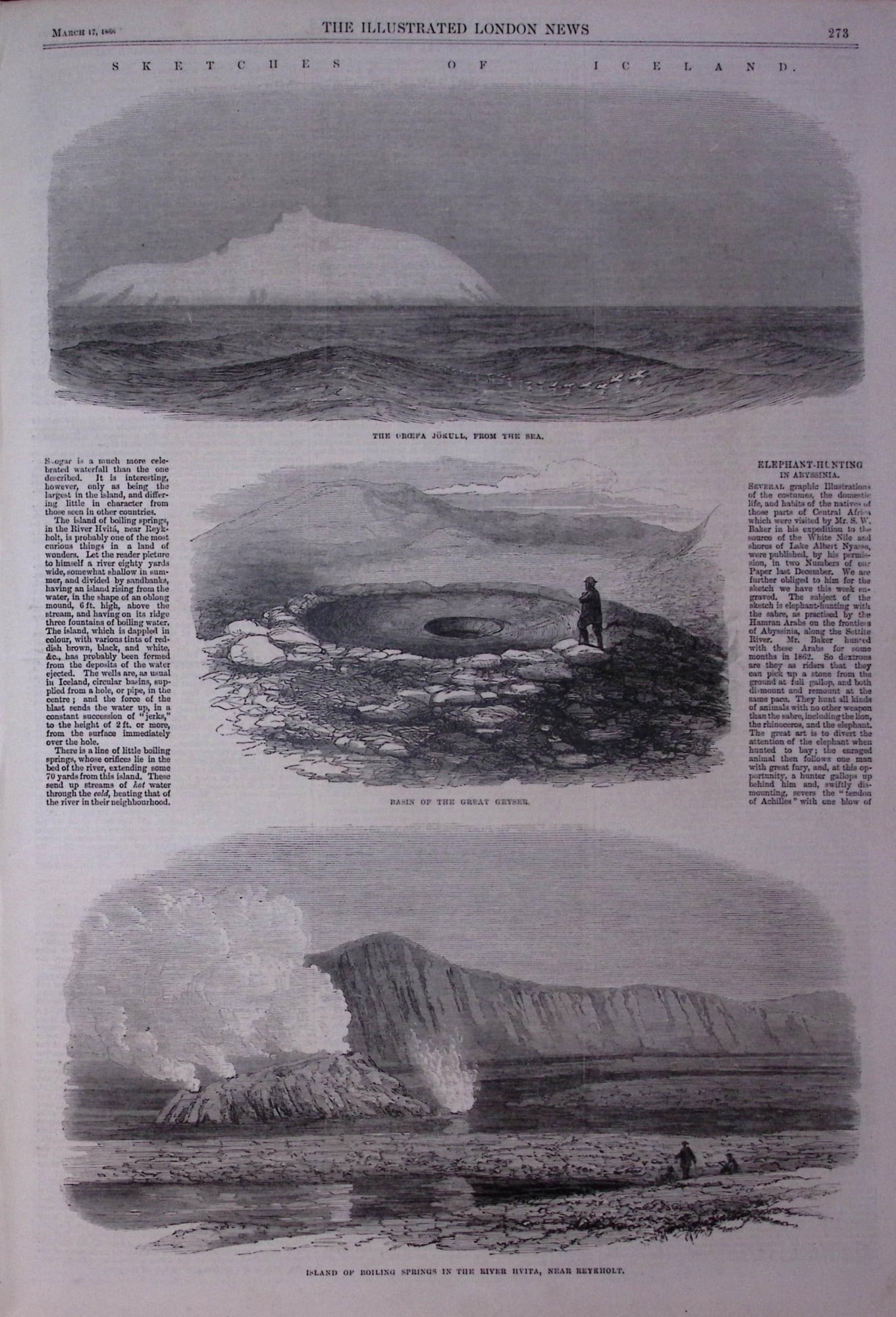 The Illustrated London News Antique Bound Edition Jan-June 1866 Over 600 Pages. - 18