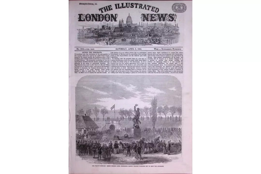 The Great Sheffield Flood of 1864-240 People Died, over 4,000 Houses Destroyed Newspaper-2. (1 of 6)