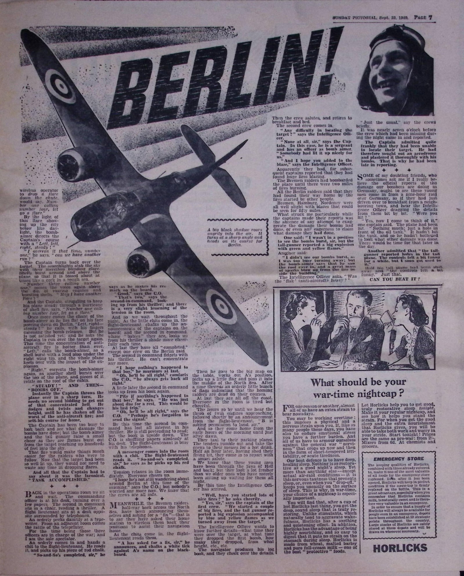 Job-Lot Original 1939 WW2 Newspapers Images & Reports of The War-21. - 13