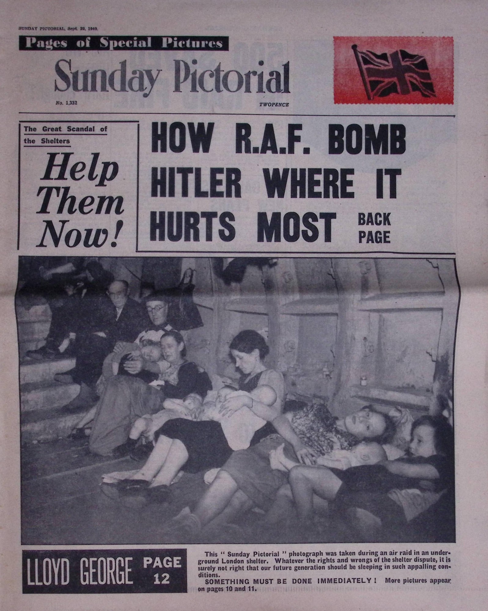 Job-Lot Original 1939 WW2 Newspapers Images & Reports of The War-21. - 3