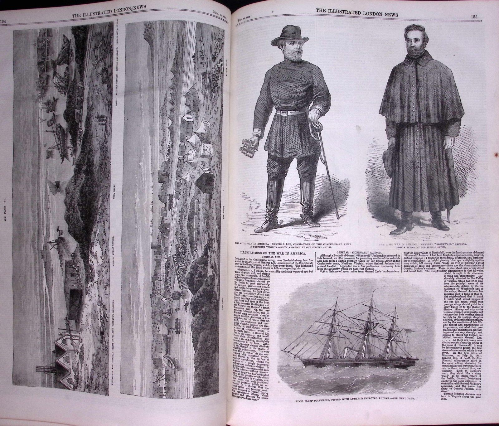 The Illustrated London News Antique Bound Edition Jan – June 1863 Over 700 Pages. - 17