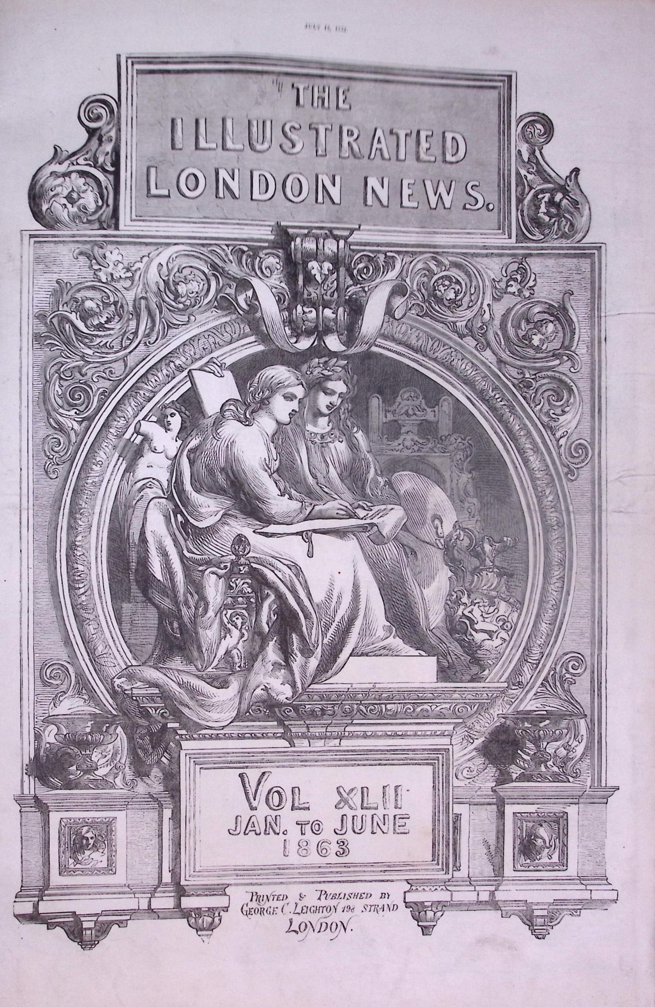 The Illustrated London News Antique Bound Edition Jan – June 1863 Over 700 Pages. (1 of 20)