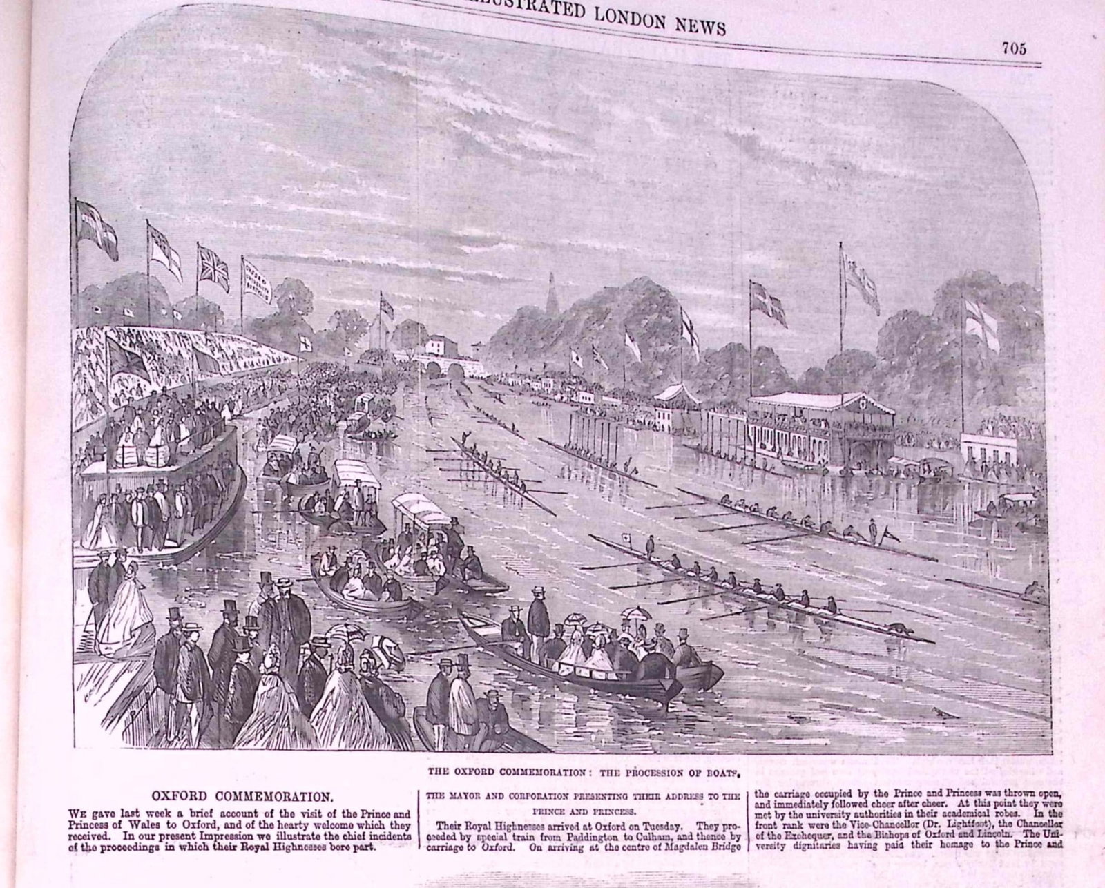 The Illustrated London News Antique Bound Edition Jan – June 1863 Over 700 Pages. - 20