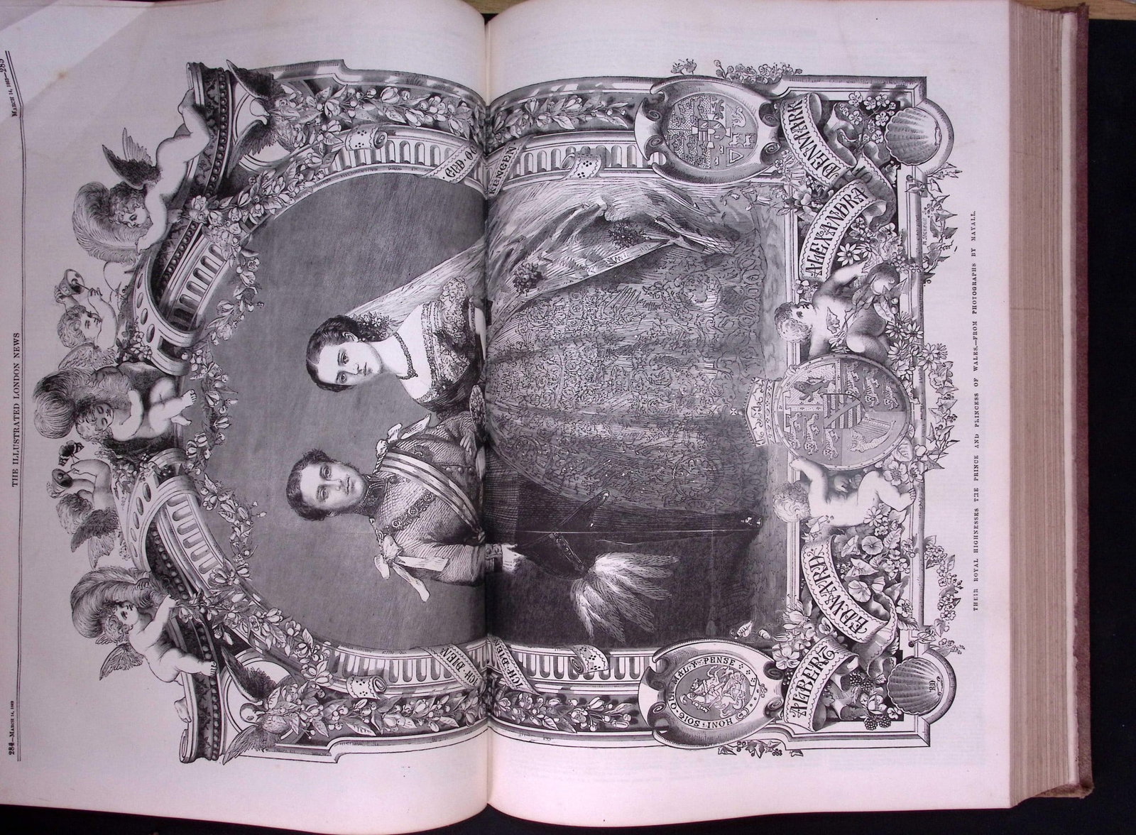 The Illustrated London News Antique Bound Edition Jan – June 1863 Over 700 Pages. - 8