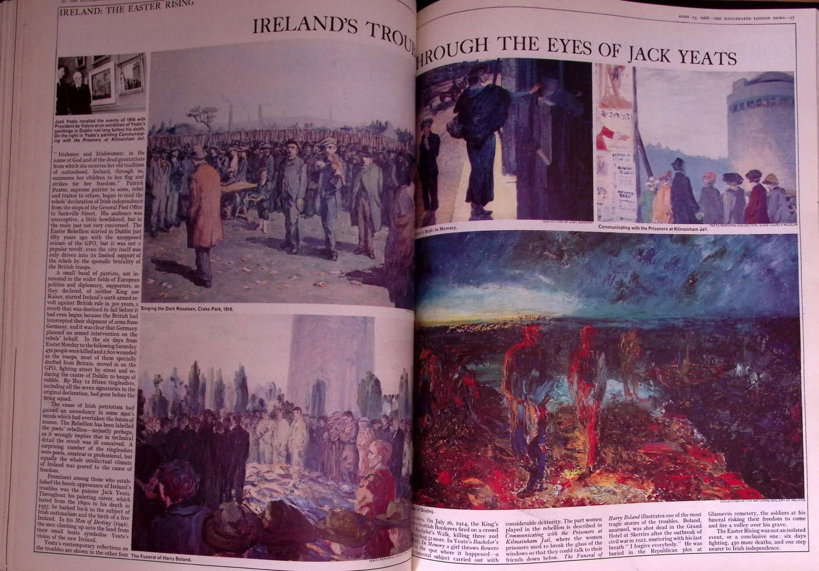 The Illustrated London News Antique Bound Edition Jan-June 1966 Over 600 Pages. (1 of 20)
