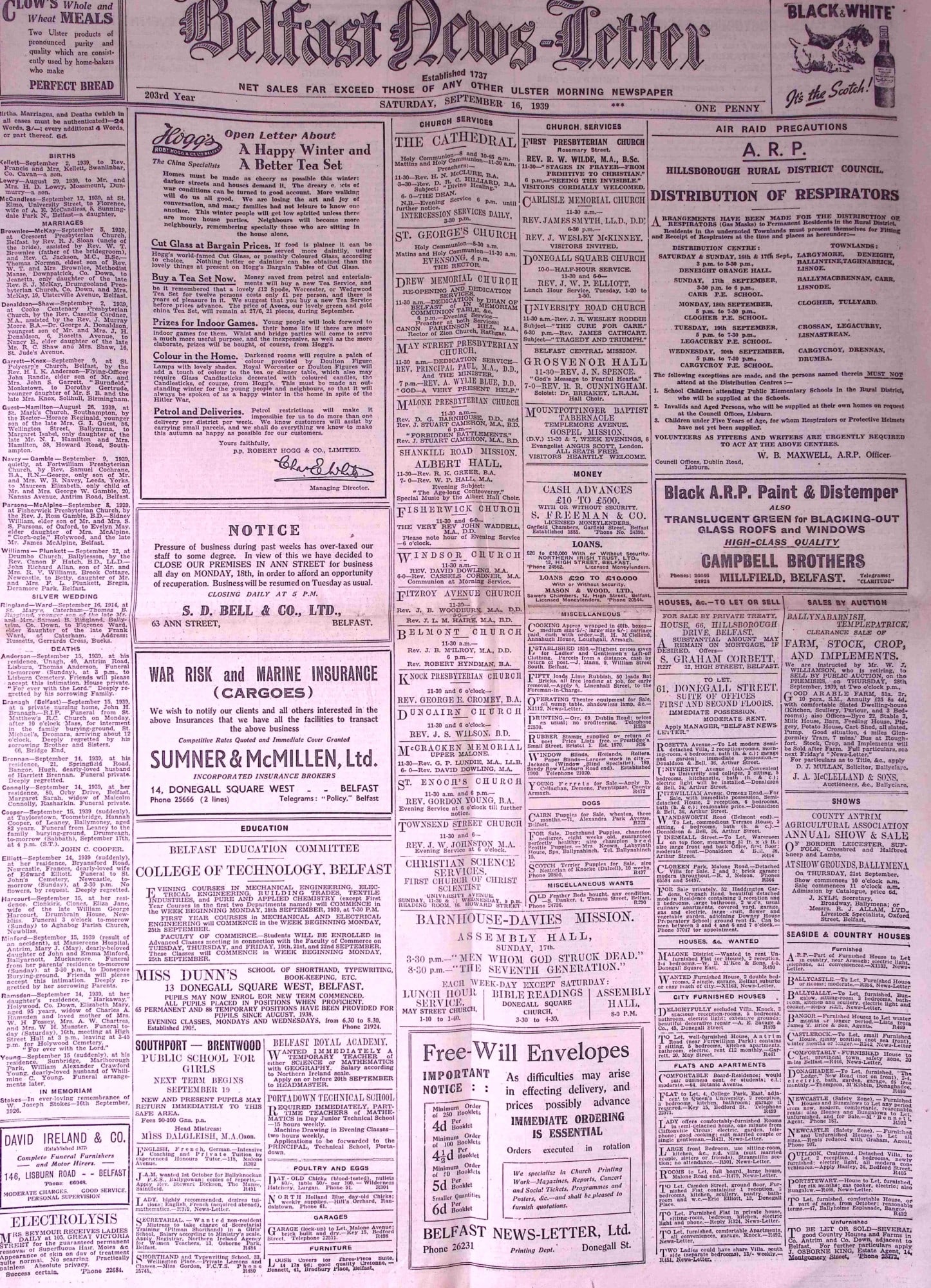 Job-Lot Original Belfast Ireland WW2 Newspapers Images & Reports of The War-40. - 2