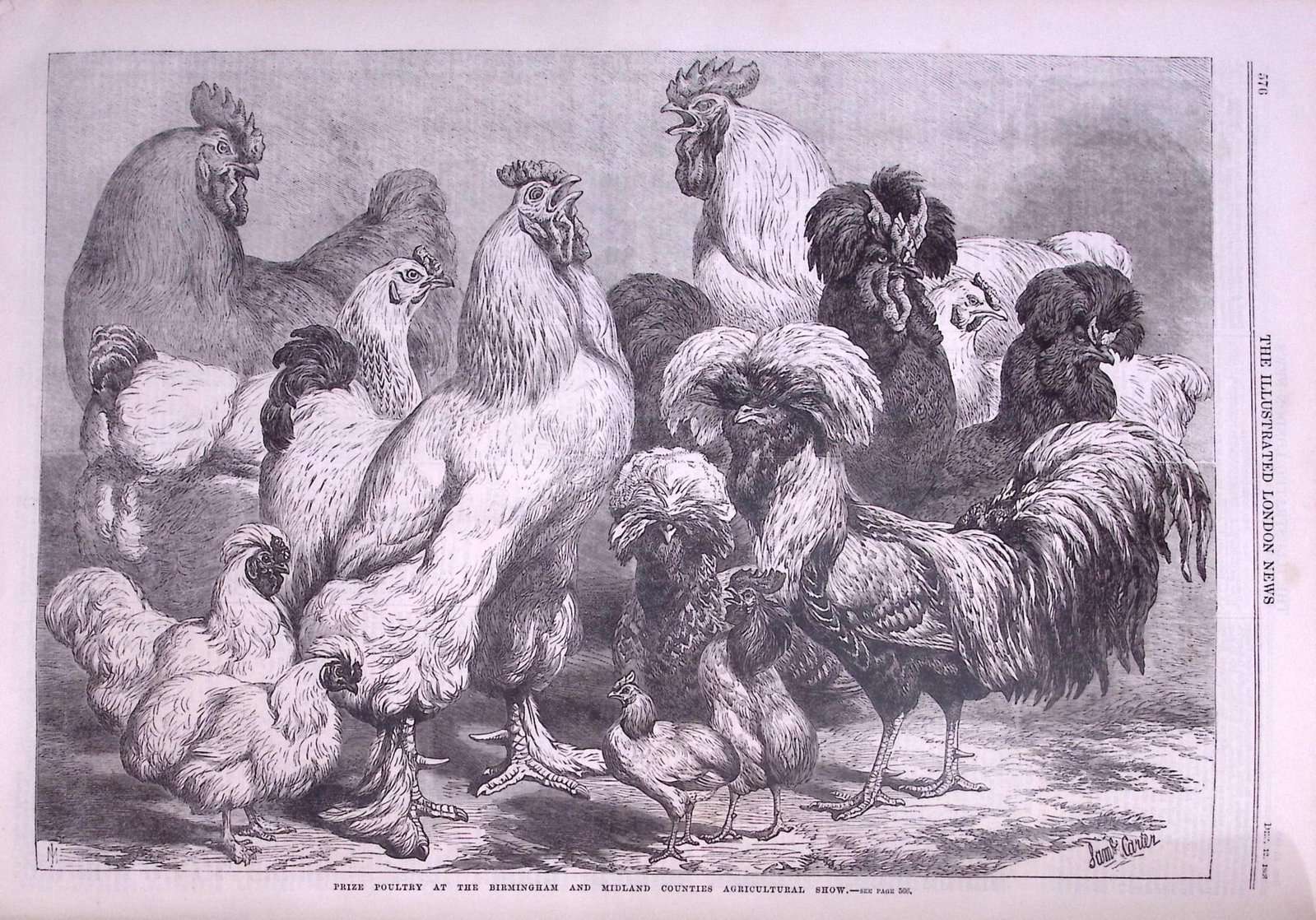 The Illustrated London News Antique Bound Edition July-Dec 1868 Over 600 Pages. - 20