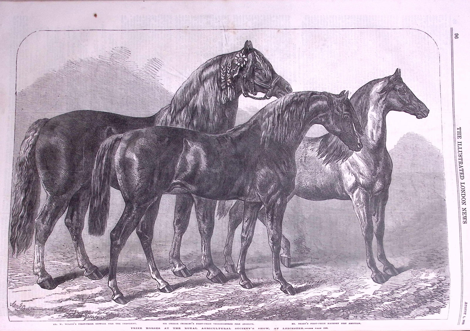 The Illustrated London News Antique Bound Edition July-Dec 1868 Over 600 Pages. - 4