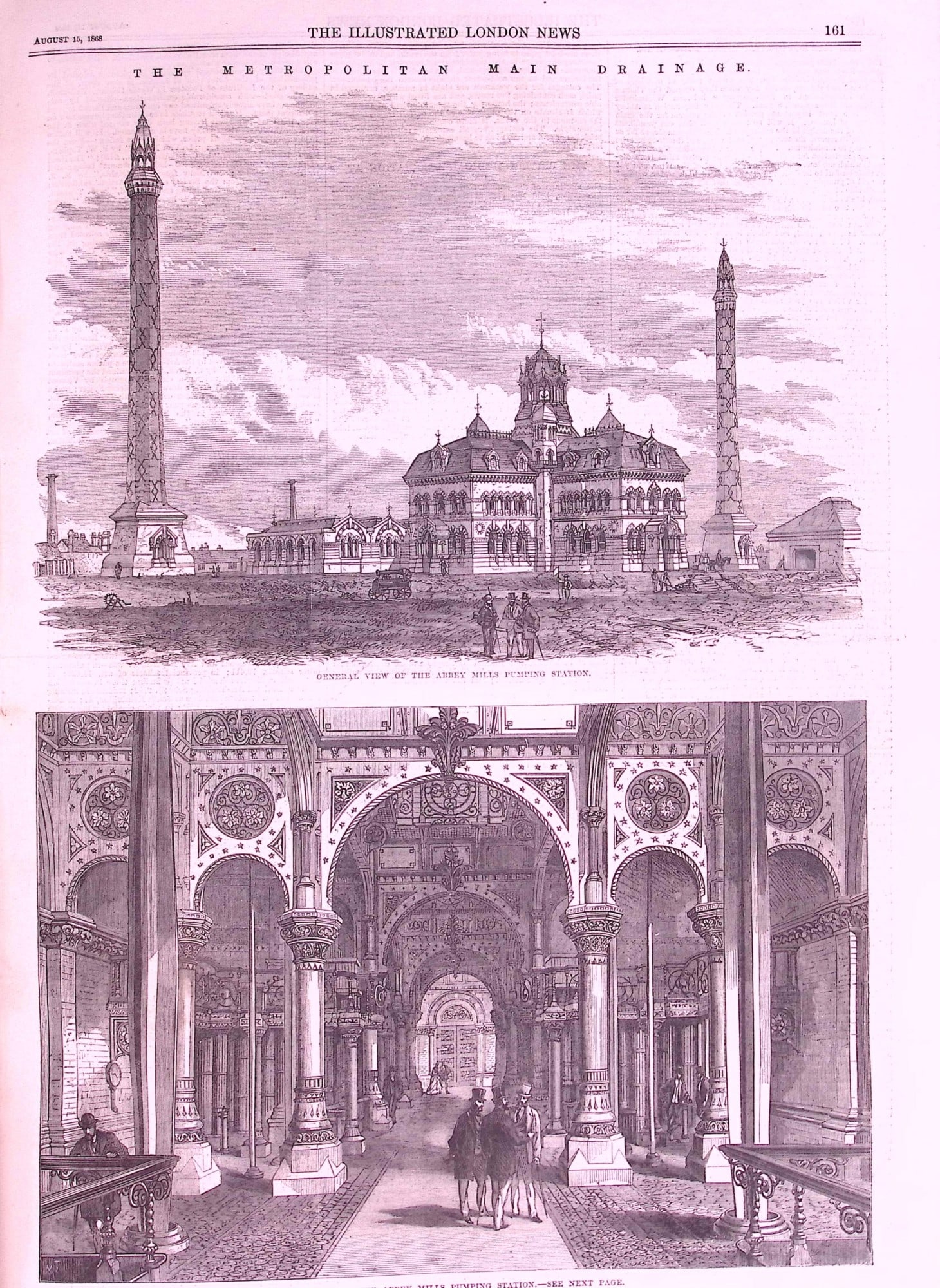 The Illustrated London News Antique Bound Edition July-Dec 1868 Over 600 Pages. - 7