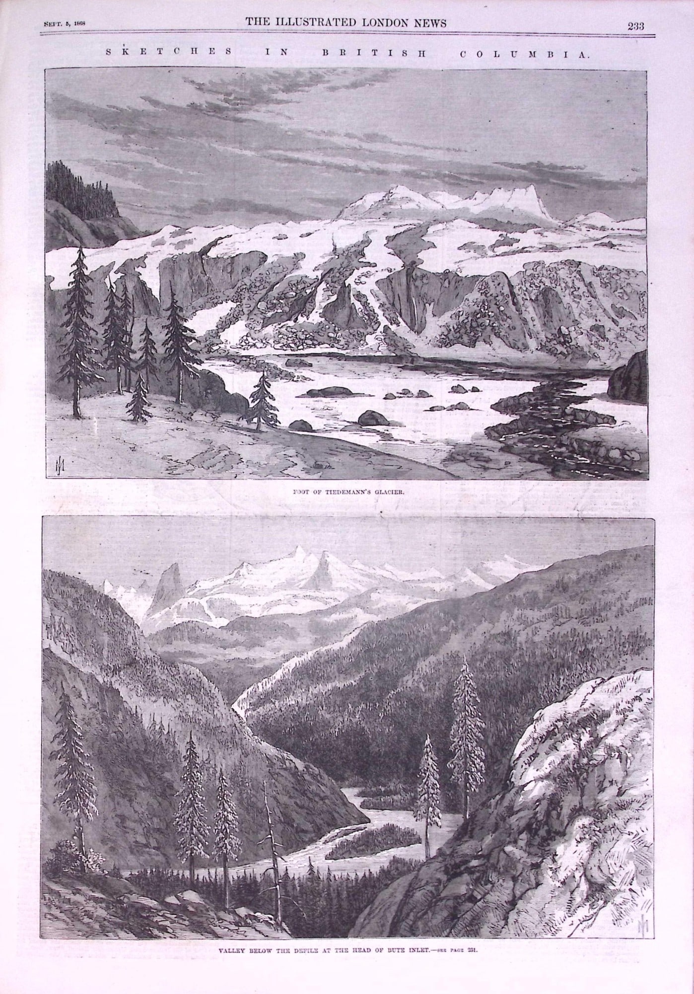 The Illustrated London News Antique Bound Edition July-Dec 1868 Over 600 Pages. - 8