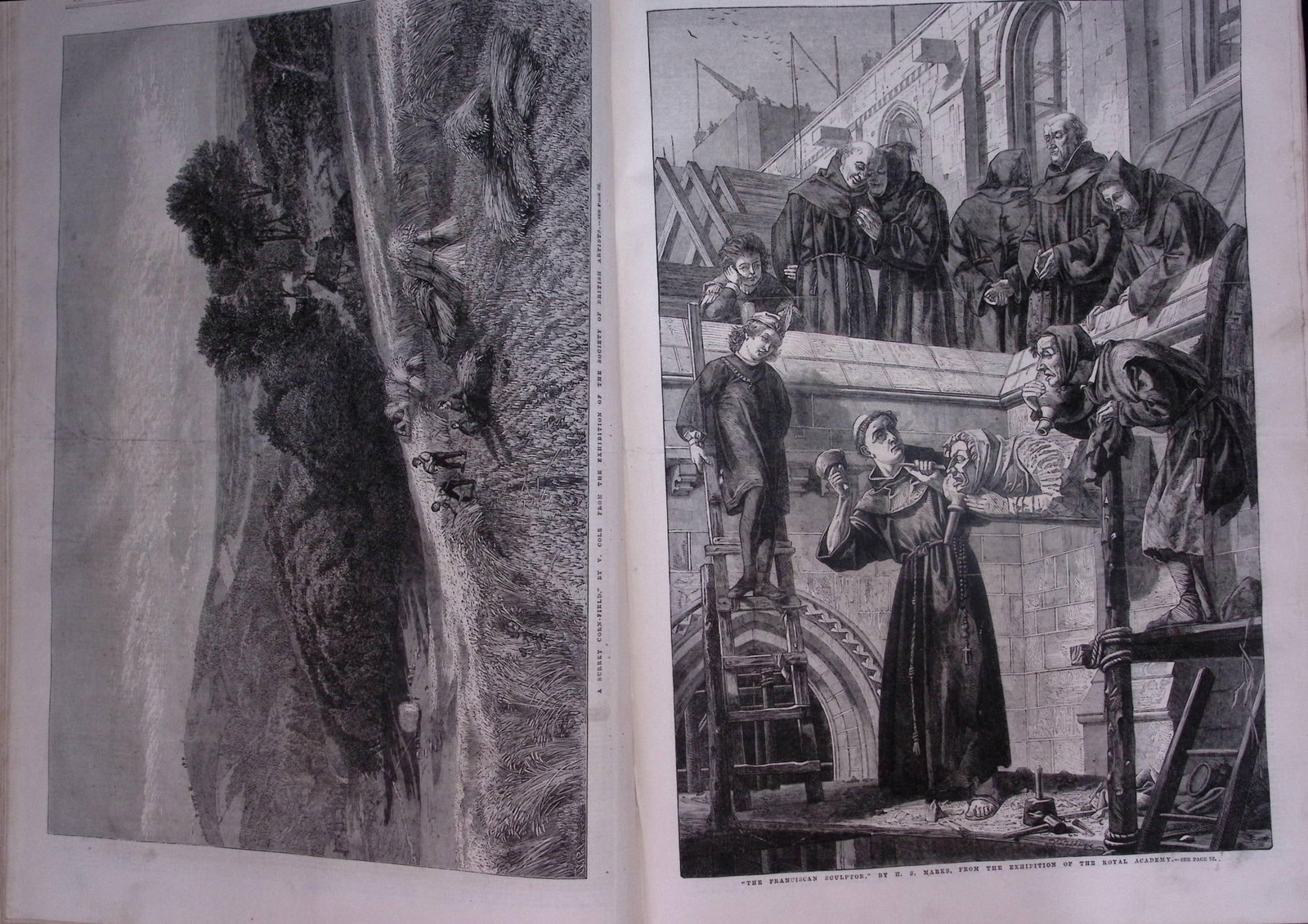 The Illustrated London News Antique Bound Edition July-Dec 1861 Over 600 Pages. - 17