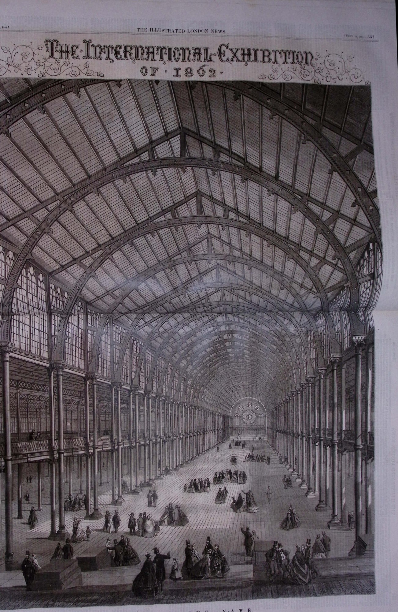 The Illustrated London News Antique Bound Edition July-Dec 1861 Over 600 Pages. - 19