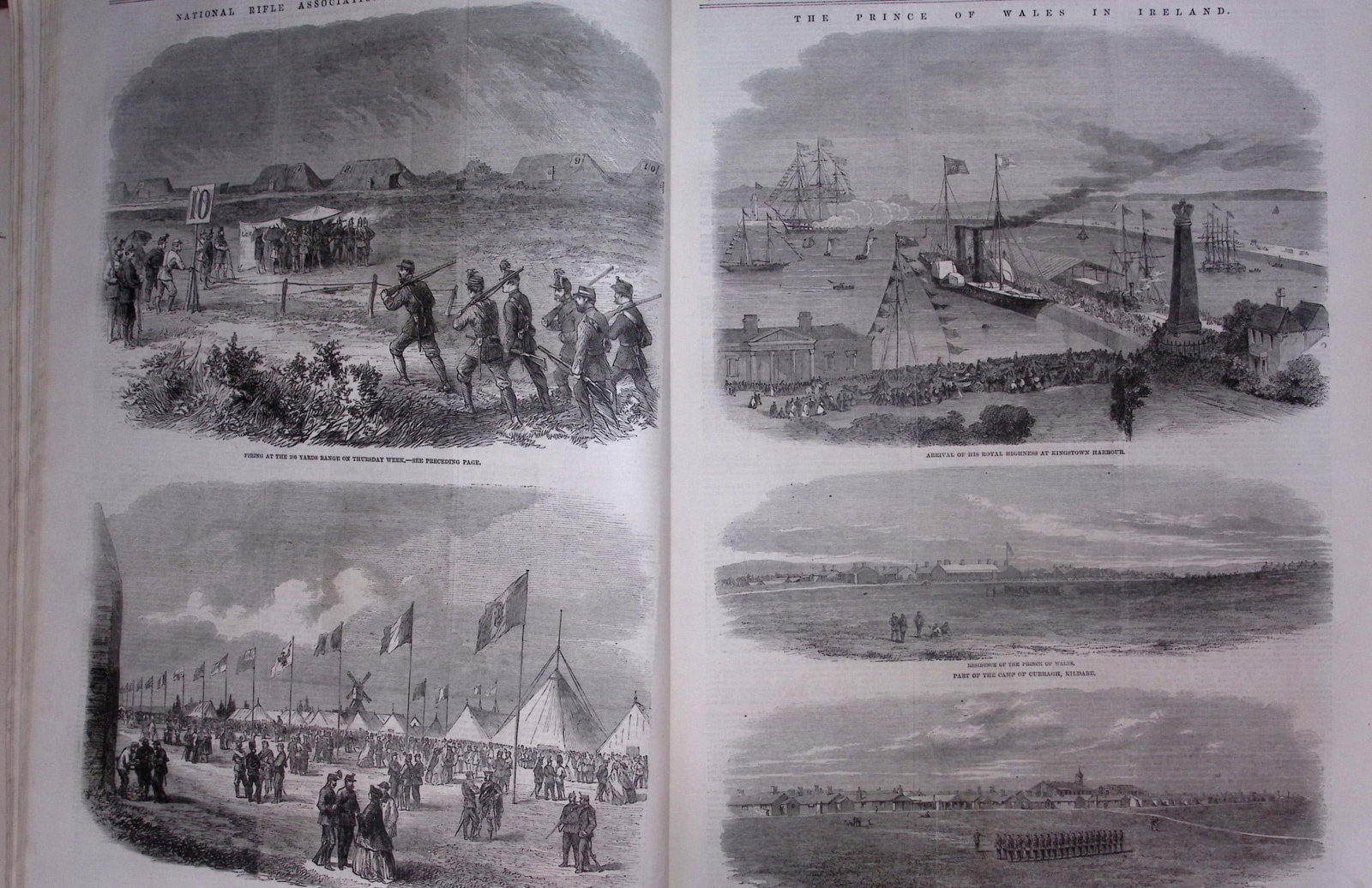 The Illustrated London News Antique Bound Edition July-Dec 1861 Over 600 Pages. - 2