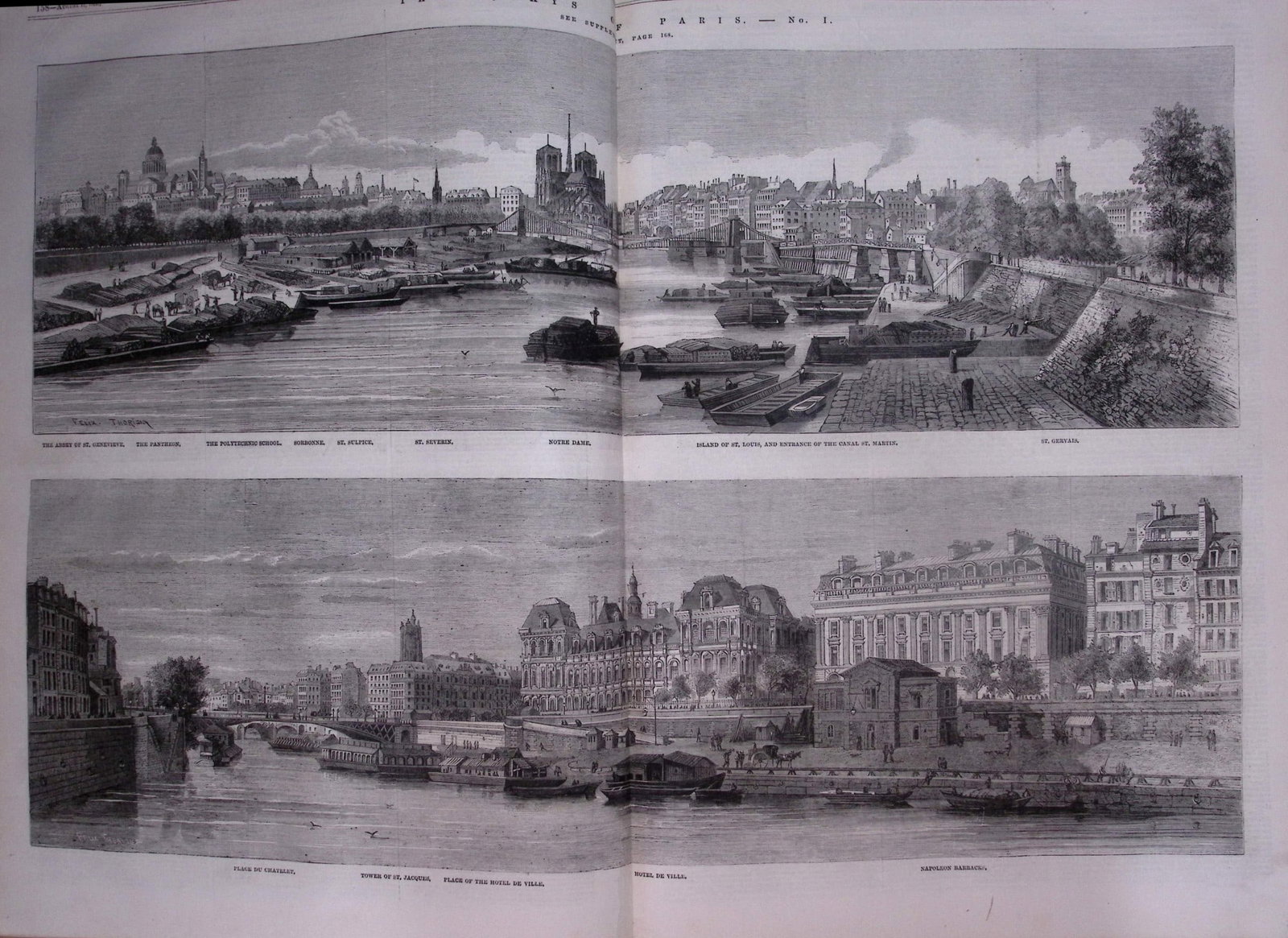 The Illustrated London News Antique Bound Edition July-Dec 1861 Over 600 Pages. - 4