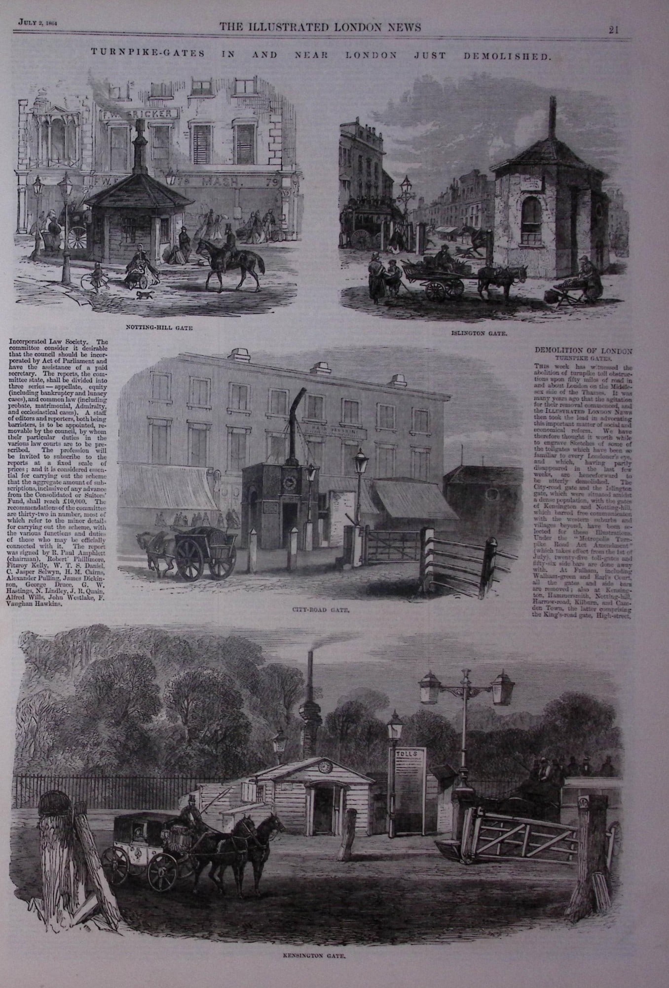 The Illustrated London News Antique Bound Edition July-Dec 1864 Over 650 Pages. - 15
