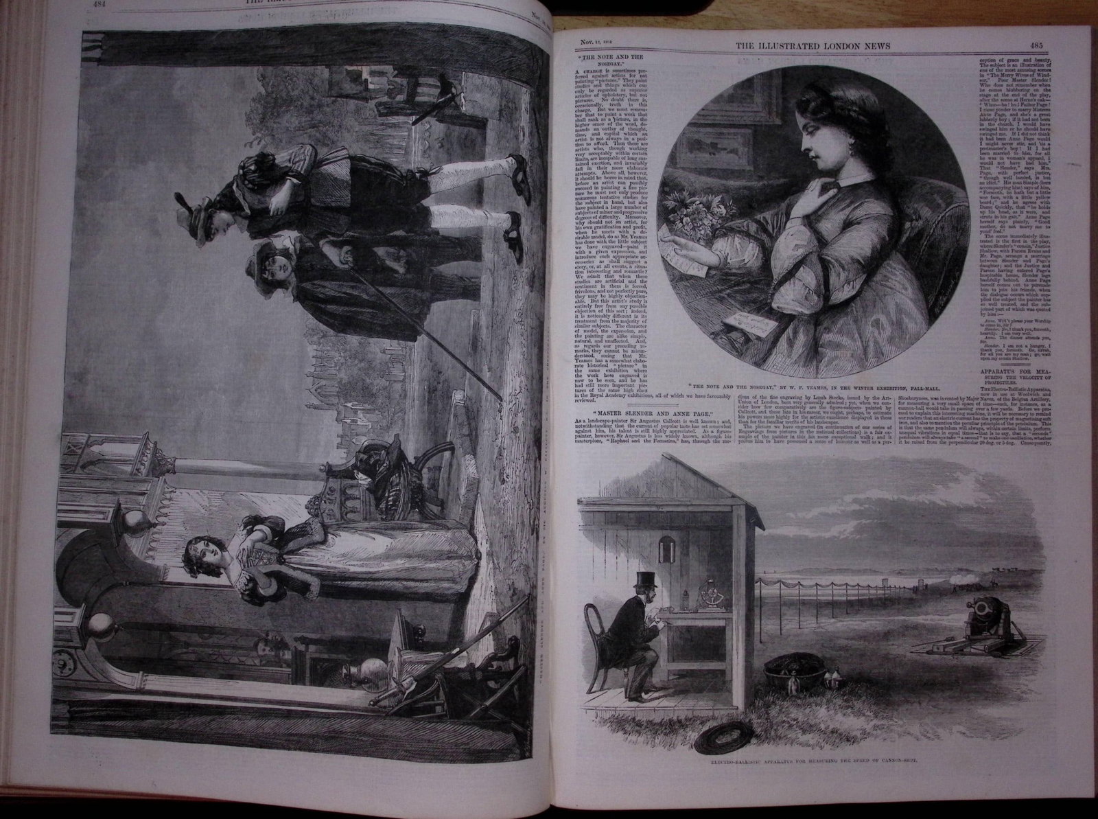 The Illustrated London News Antique Bound Edition July-Dec 1864 Over 650 Pages. - 20