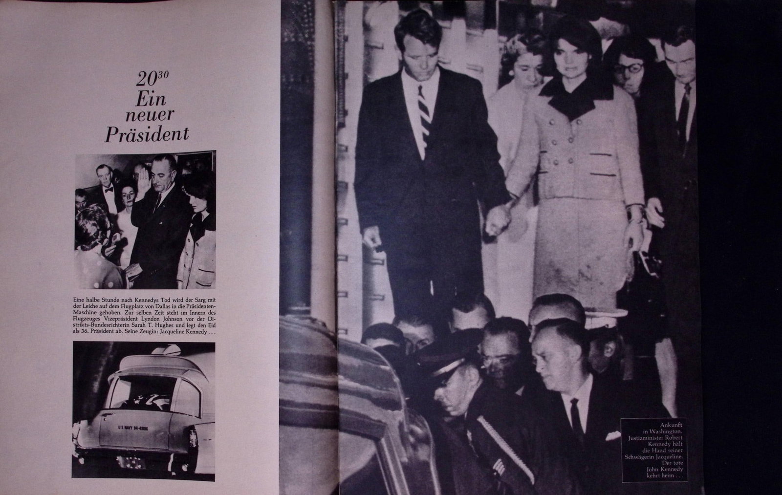John F Kennedy Assassination German Quick Magazine 1969 Edition. - 3