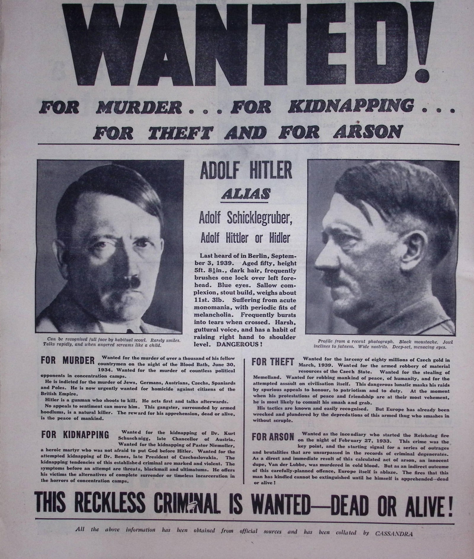 Britain’s First Day of War Kings Speech WW2 Original 1939 Newspaper-13. - 2