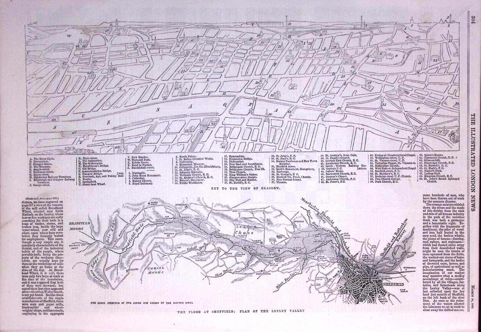 The Great Sheffield Flood of 1864-240 People Died, over 4,000 Houses Destroyed Newspaper-1 - 5