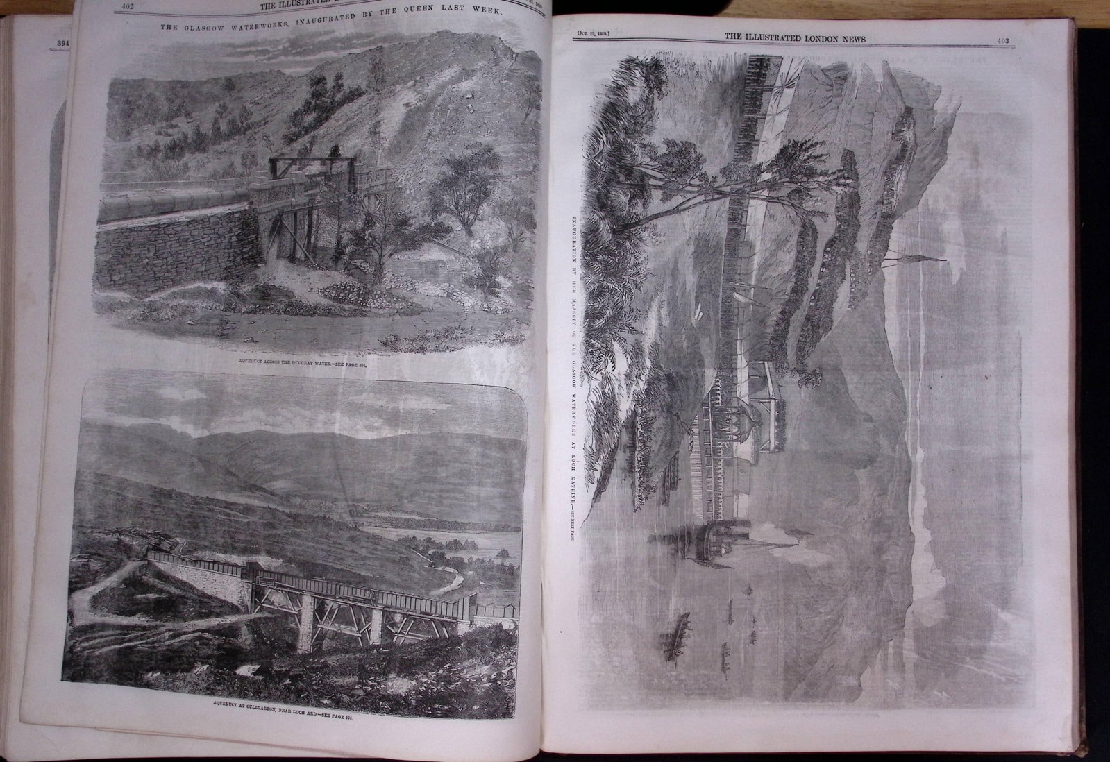 The Illustrated London News Antique Bound Edition July-Dec 1859 Over 600 Pages. - 11