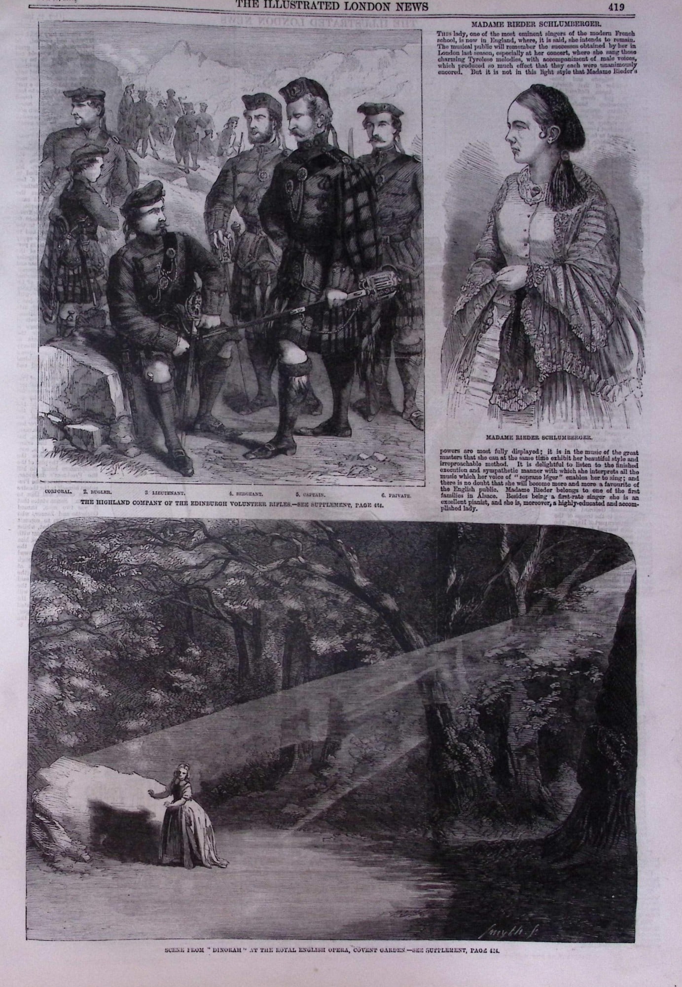 The Illustrated London News Antique Bound Edition July-Dec 1859 Over 600 Pages. - 13