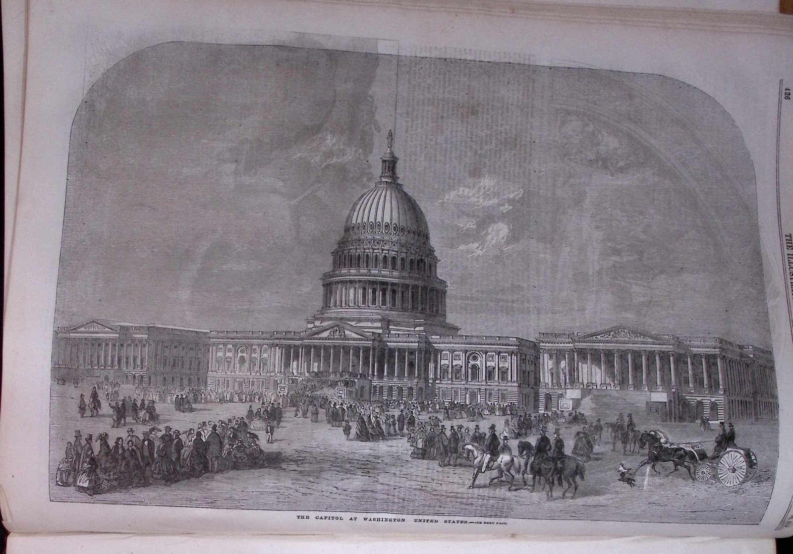 The Illustrated London News Antique Bound Edition July-Dec 1859 Over 600 Pages. - 18