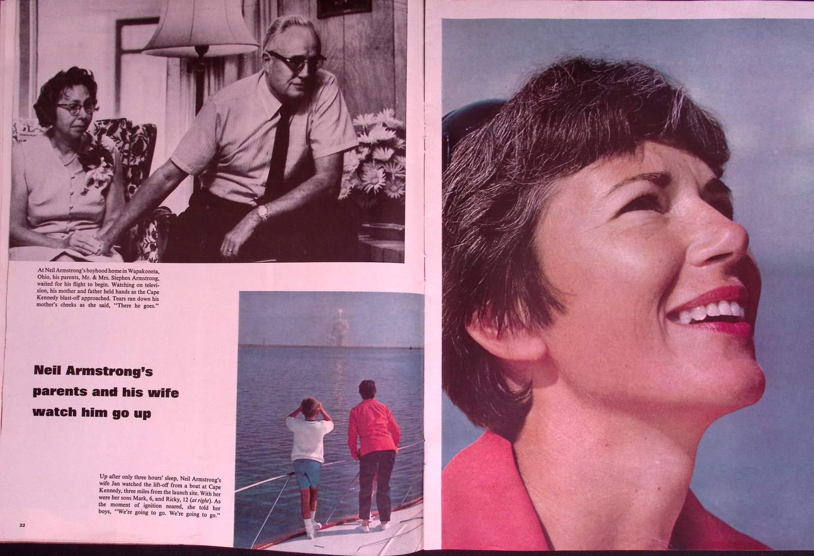 Apollo 11 Leaving For The Moon Landing 1969 Special Life Magazine. - 4