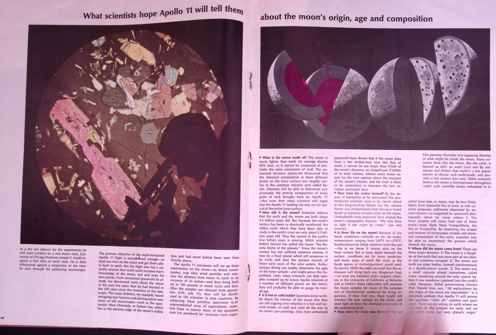 Apollo 11 Leaving For The Moon Landing 1969 Special Life Magazine. - 7