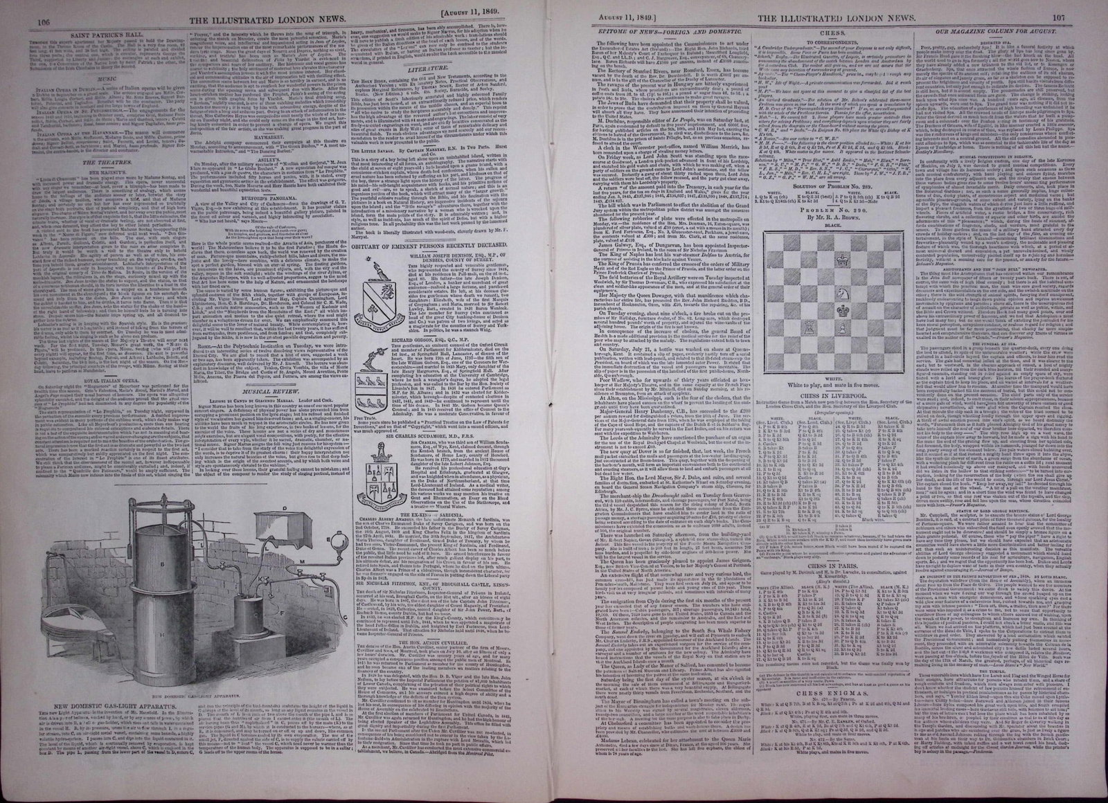 Queen Victoria Royal Tour to Ireland Antique 177-Year-Old Newspaper-6 - 6