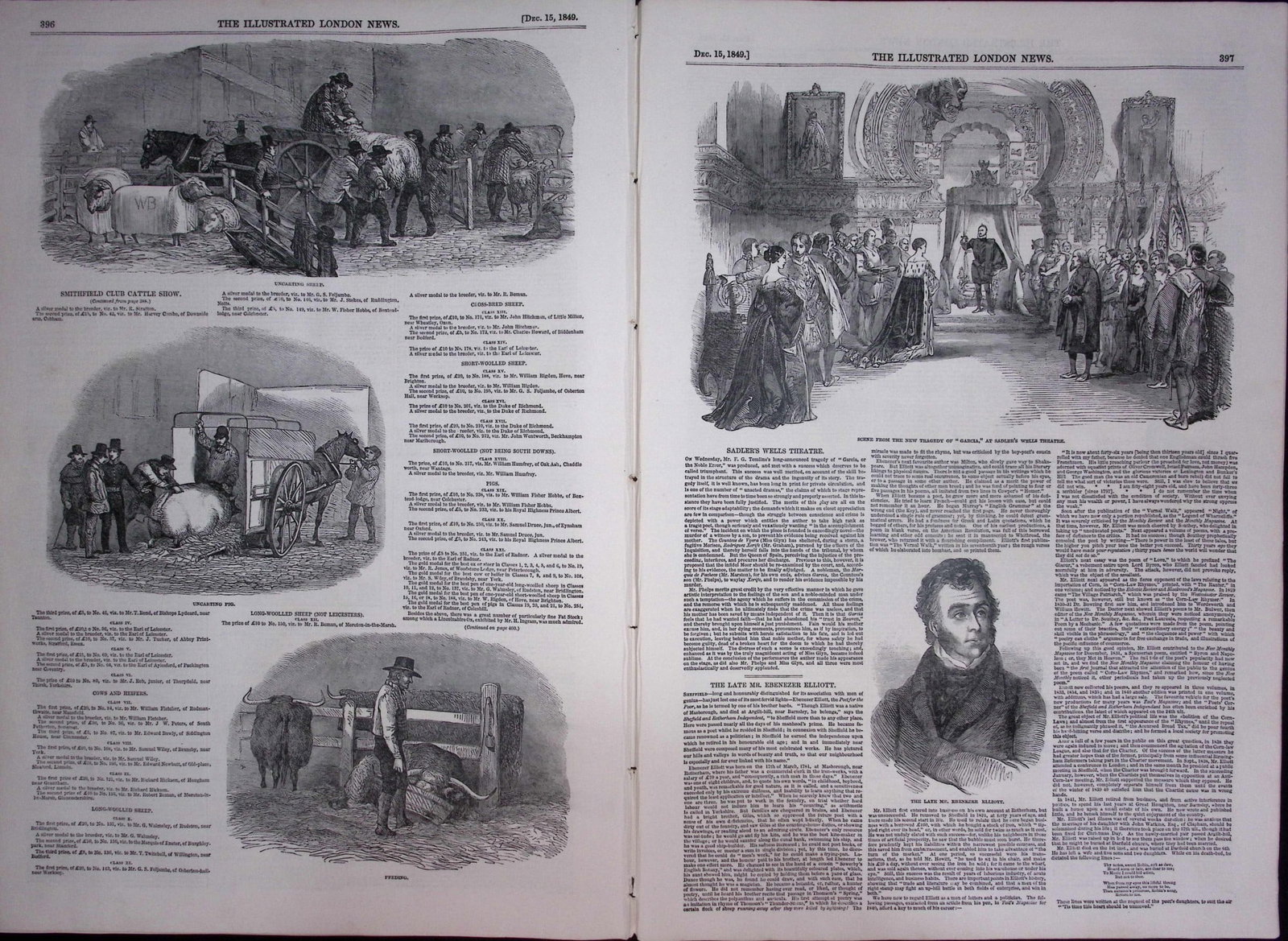 The Irish Famine Sketches & News Original Scarce Antique 177-Year-Old Newspaper-2 - 4