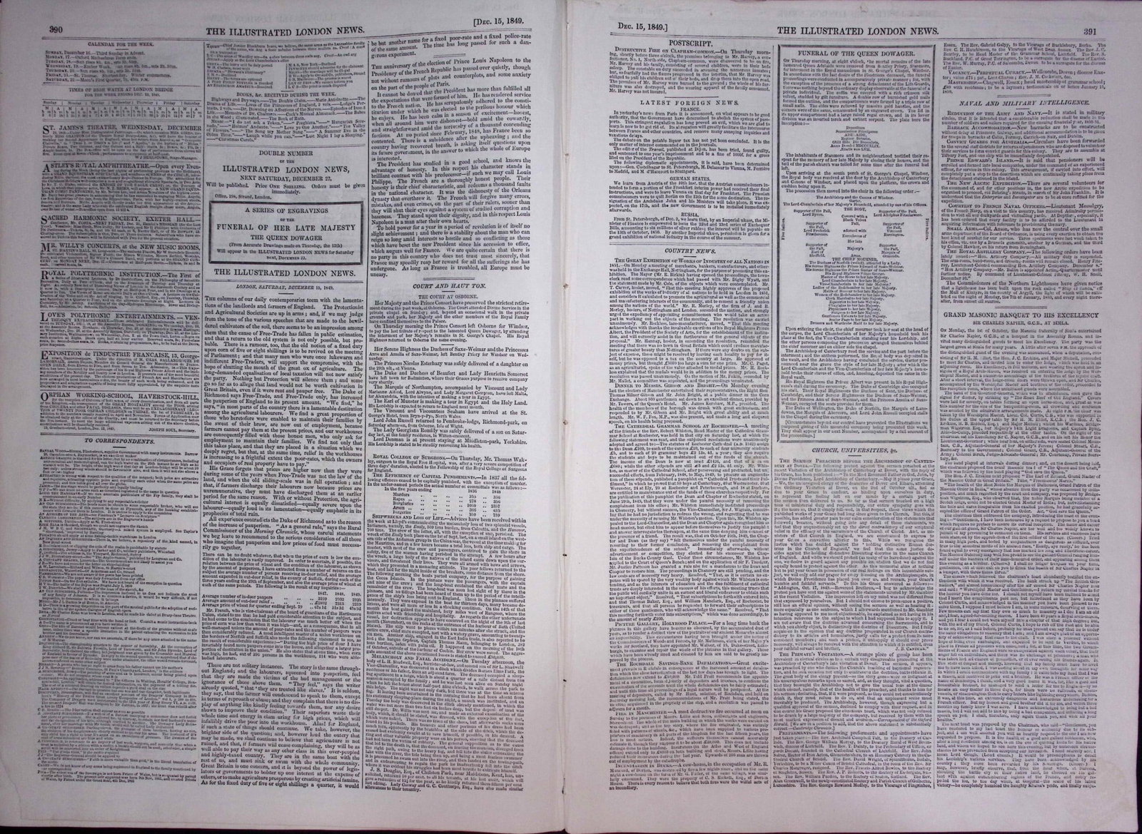 The Irish Famine Sketches & News Original Scarce Antique 177-Year-Old Newspaper-2 - 6
