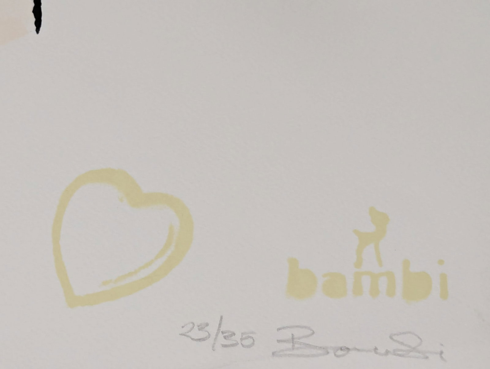 BAMBI (b.1982) Amy Jade (Red) Screenprint, Hand Finished, Titled, Signed, COA, Editioned, 2015 - 2