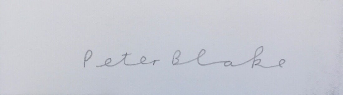 Title: Peter Blake CBE RDI RA (British 1932)'Gold Flake' Screen Print, Signed, Editioned, 2005 - 8