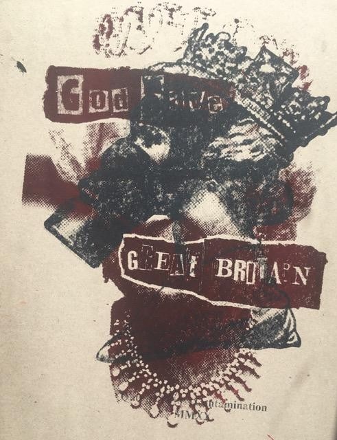 Jamie Reid (1947-2023) James Cauty (b.1956) 'God Save Great Britain', Screenprint, Test Proof, Fr... - 4