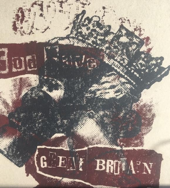 Jamie Reid (1947-2023) James Cauty (b.1956) 'God Save Great Britain', Screenprint, Test Proof, Fr... - 6