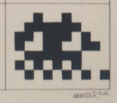 Invader (France b. 1969-) "Hello My Game Is" 2017 Invasion Musee En Herbe In Paris, 15 Invader Ca... - 13