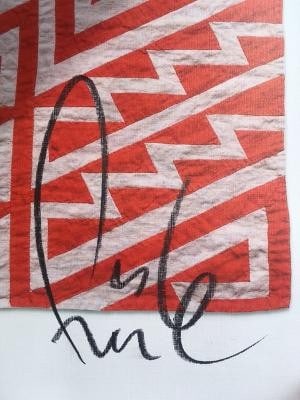Faile (b 1975 & 76) ‘Star Spangled Shadows’ Screen print on Linen paper Signed, Limited  - 8