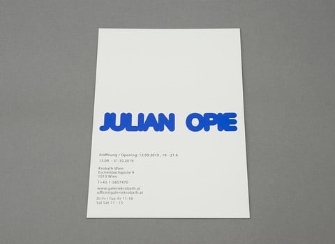 Julian Opie (1958-), Krobath, 3D Lenticular Moving Image, In Vibrant Colour, Framed, 2019 - 5