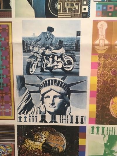 Eduardo Paolozzi(British, 1924-2005)'General Dynamic F.U.N' Lithographic Gallery Print Original 1... - 6